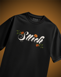 Green Snake Black T-Shirt