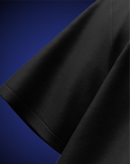 Blue Fire Black T-Shirt